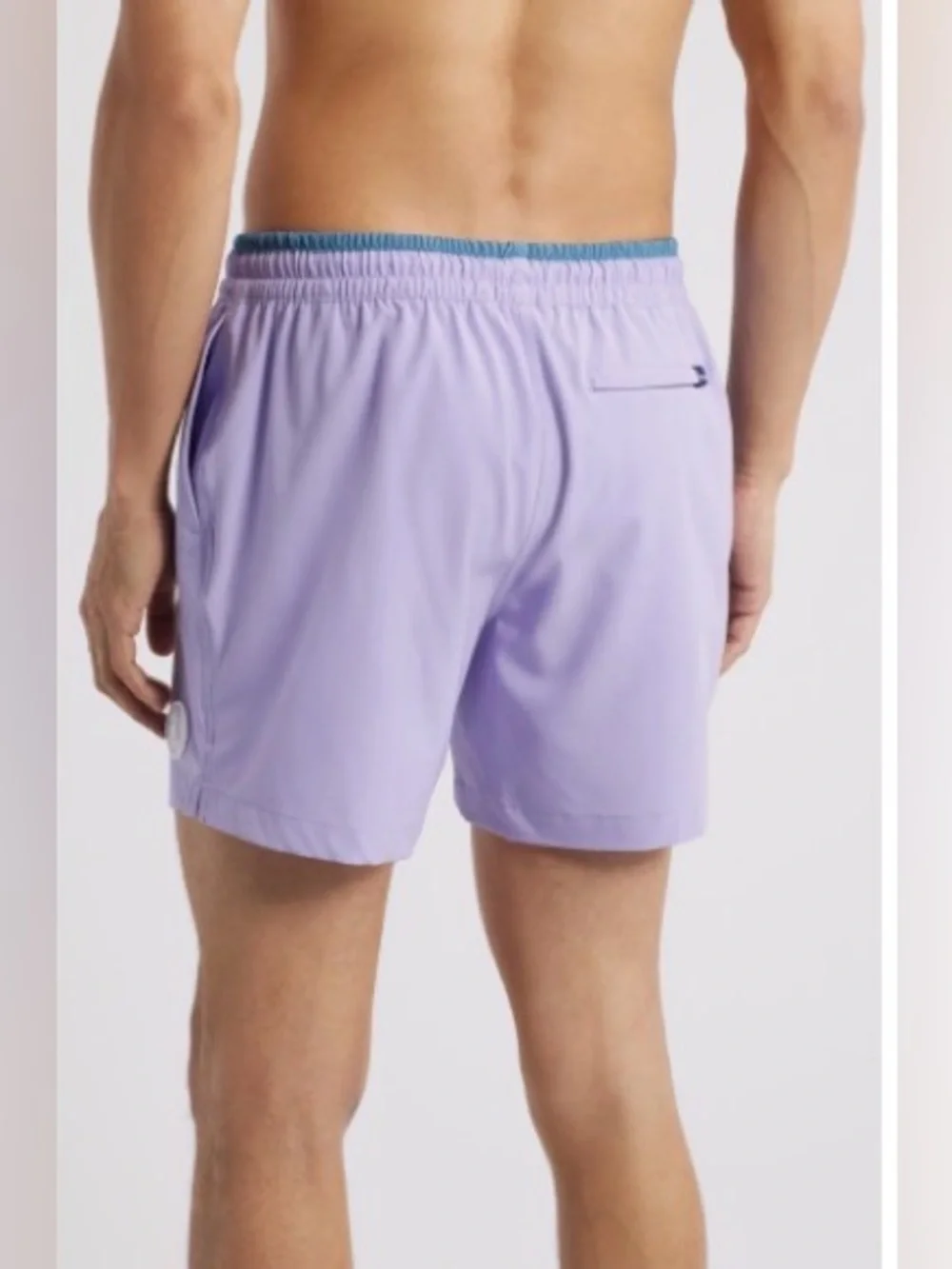Men’s Chubbies The Love-nders 5.5” Swim Trunks Sz Small Light Purple